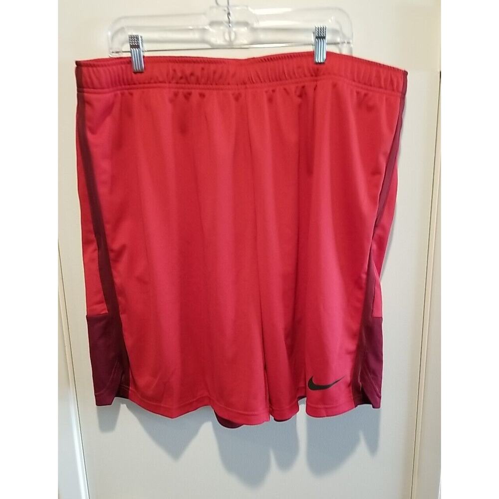 NWT Men's Nike Regular/Big & Tall Dri-FIT Knit Red 4XL Training Shorts DM5944